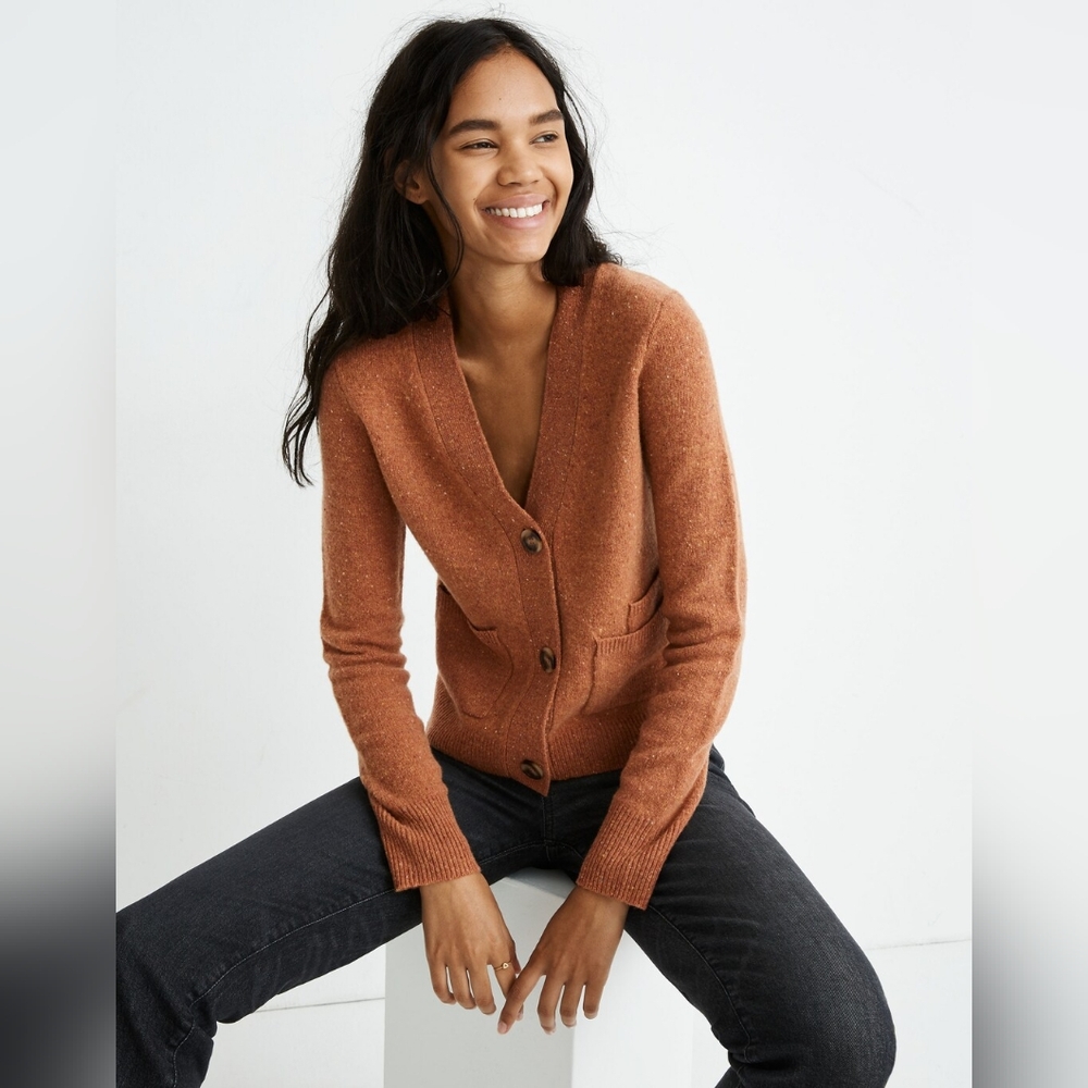Madewell shrunken wool cardigan
